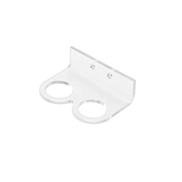 Rounded Acrylic HC-SR04 Ultrasonic Sensor Mounting Bracket