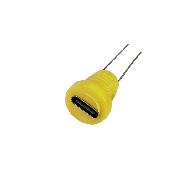 C-Type Panel Mount Female Connector (Without Wire)