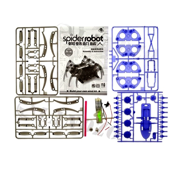 DIY Electronic Spider Robot Assembly Educational Kit for Children - Image 2