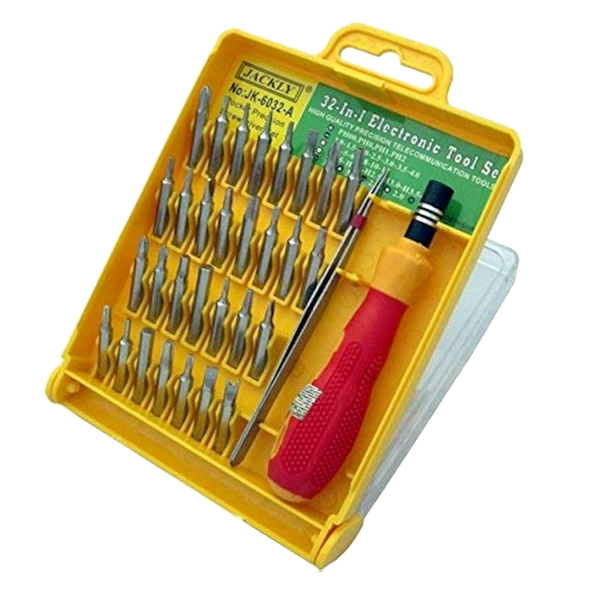32 In 1 Interchangeable Precise Screwdriver Tool Set with Magnetic Holder - Image 2