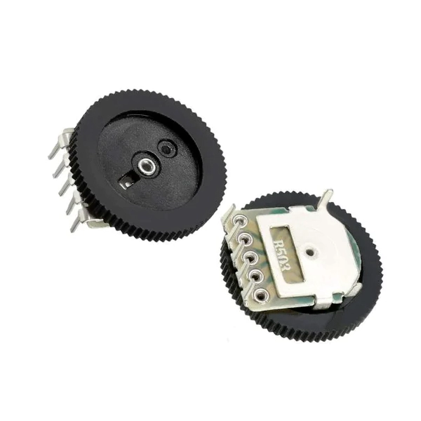 B503 5-Pin Round Dial Potentiometer Rotary Volume Control Switch - Image 2