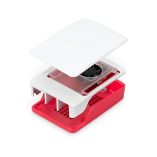 Official Raspberry Pi 5 Case Red-White