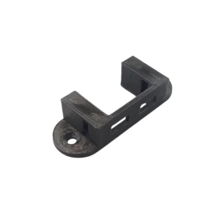 3D Printed SG90-MG90 Servo Motor Horizontal Shaft Mount