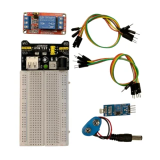 Darkness Activated Switch Using Breadboard