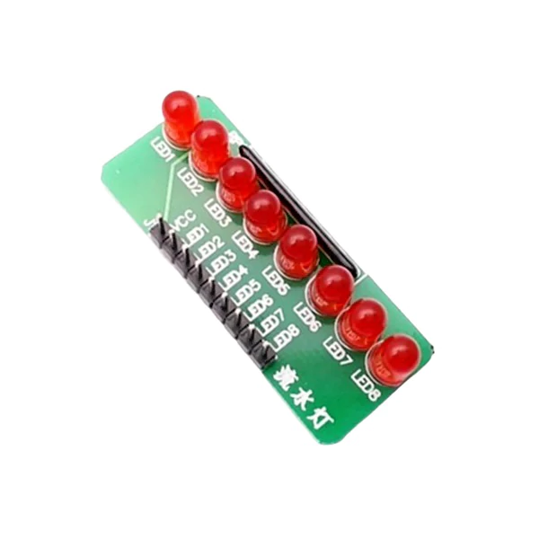 8 Road Running Water Light Entertaining Diversions LED MCU Module