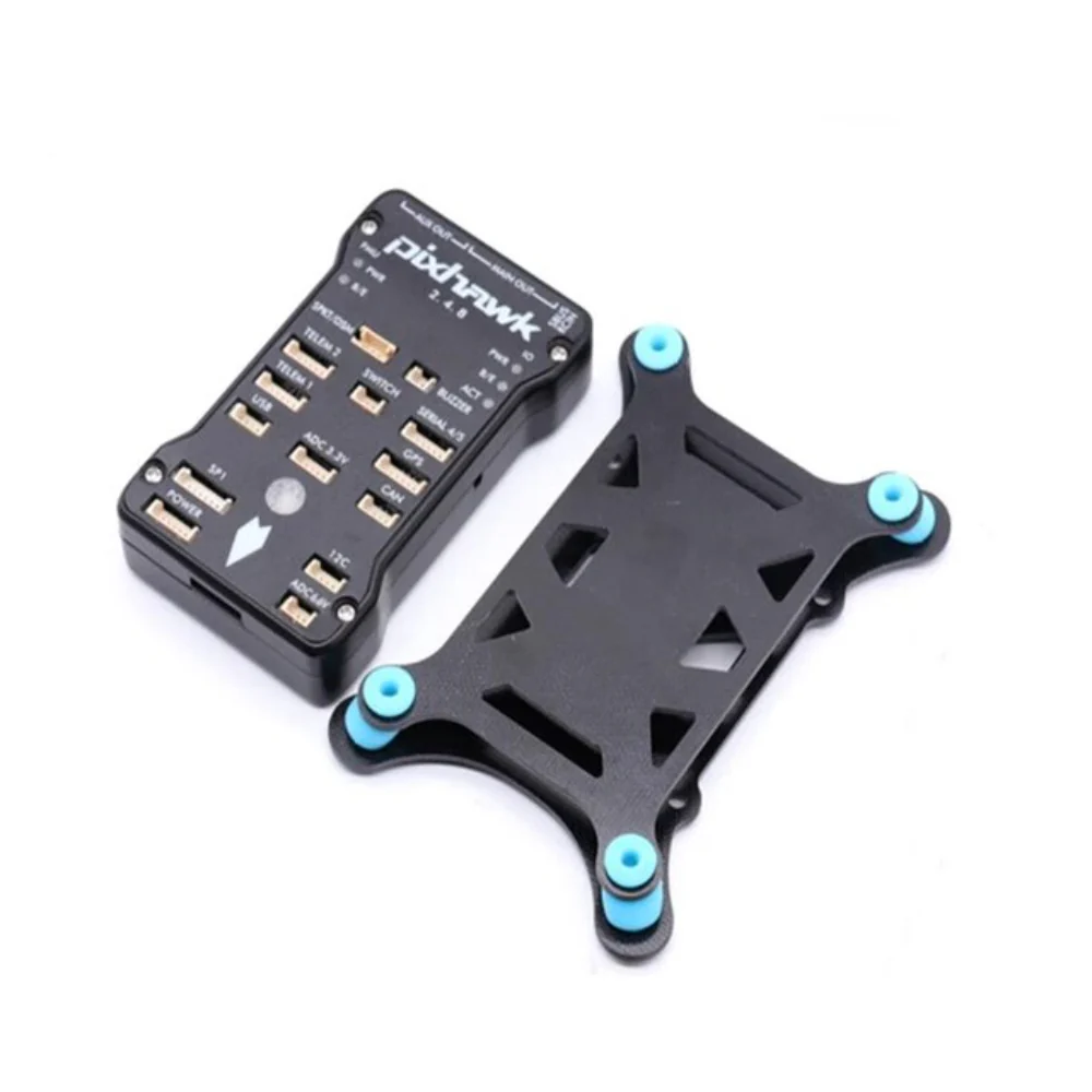 Original Pixhawk PX4 Autopilot 32 Bit PIX 2.4.8 Drone Flight Controller with Buzzer, GPS Stand, Shock Absorber and Encoder Power Module - Image 2