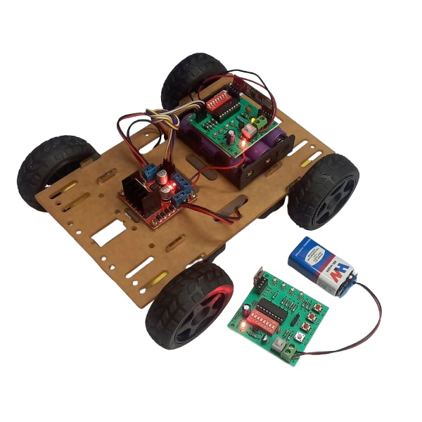 RF Control Robot Car without Programming Board