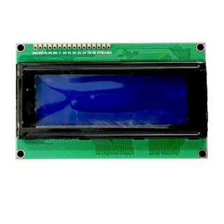 20x4 (204A) LCD Display White Character Blue Backlight