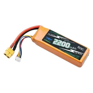 2200mAh-3S-80C -1.1V LiPo ABSD Battery