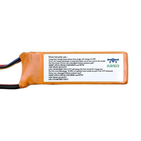 2200mAh-3S-80C -1.1V LiPo ABSD Battery - Image 3