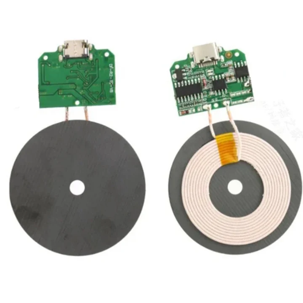 10W Micro USB Wireless Charging Qi Standard PCBA Circuit Board Module - Image 2