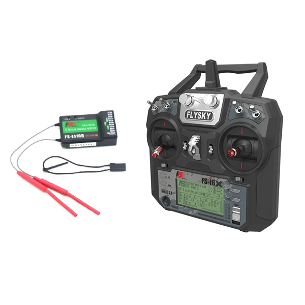 Flysky FS-i6X 2.4GHz 6CH AFHDS 2A RC Transmitter With FS-iA10B 2.4GHz 10CH Receiver - Image 2