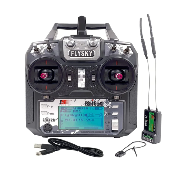 Flysky FS-i6X 2.4GHz 6CH AFHDS 2A RC Transmitter With FS-iA10B 2.4GHz 10CH Receiver