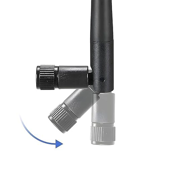 2.4G 3dB Wi-Fi Omnidirectional Antenna with IPEX U.FL to SMA Male-to-Female Connector - Image 2