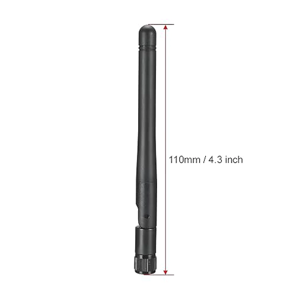 2.4G 3dB Wi-Fi Omnidirectional Antenna with IPEX U.FL to SMA Male-to-Female Connector - Image 3