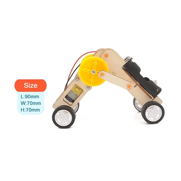 DIY Crawling Worm Robot – Interactive Physics Education Toy - Image 2