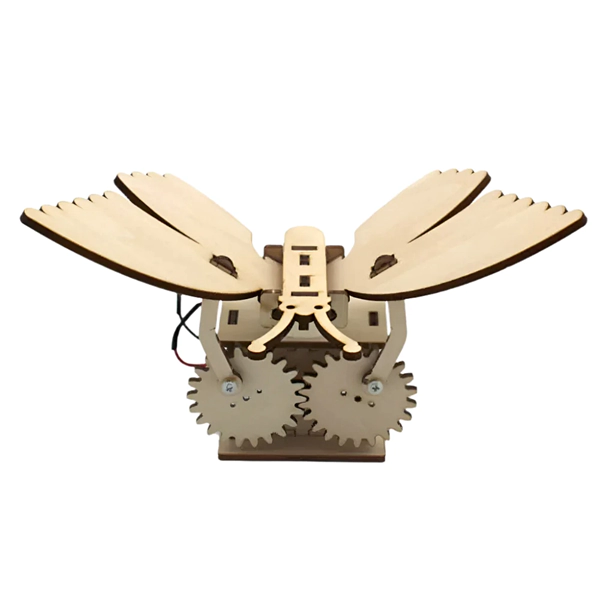Mechanical Transmission Butterfly Puzzle – 3D Wooden Kit - Image 3