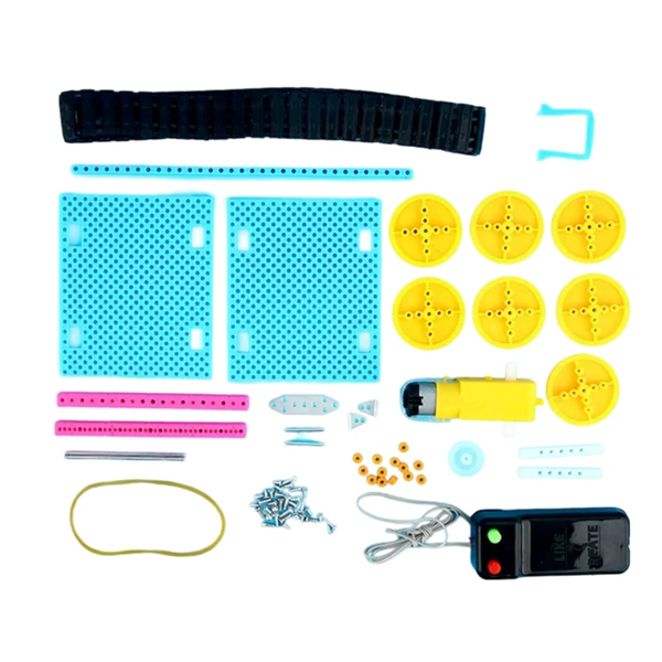 DIY Electric Conveyor Belt Machine – STEM Project for Kids - Image 2