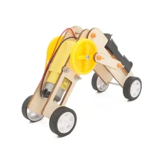 DIY Crawling Worm Robot – Interactive Physics Education Toy