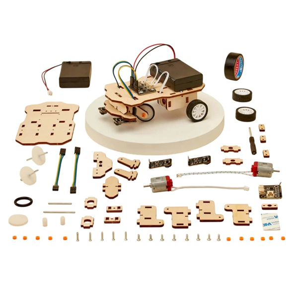 DIY Auto Drive Tracking Car – STEM Educational Kit - Image 3