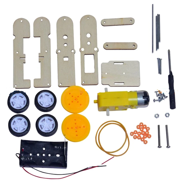 DIY Crawling Worm Robot – Interactive Physics Education Toy - Image 3